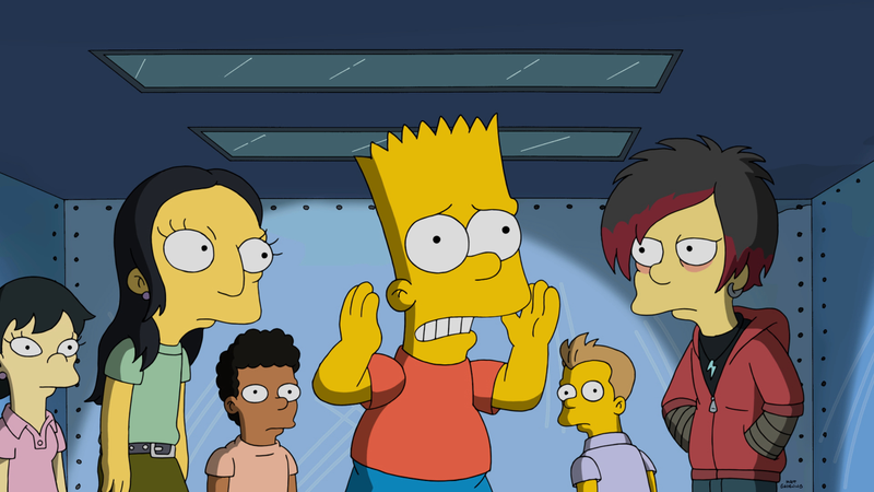 Illustration for article titled Lisa gets a new hero, Bart gets committed, & The Simpsons can’t pick a story
